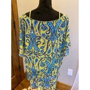 Apt 9  2 Piece Blouse & Cami Plus Size XL  16 - 18 Flowy and cool for hot months